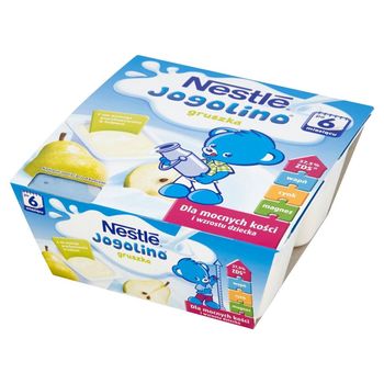 Nestlé Jogolino gruszka Deserek po 6 miesiącu 400 g (4 sztuki)