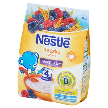 Nestlé Kaszka ryżowa owoce leśne po 4 miesiącu 180 g