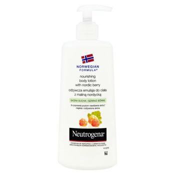 NEUTROGENA Formuła Norweska Odżywcza emulsja do ciała z maliną nordycką 250 ml