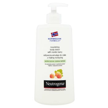 NEUTROGENA Formuła Norweska Odżywcza emulsja do ciała z maliną nordycką 400 ml