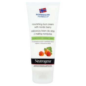 NEUTROGENA Formuła Norweska Odżywczy krem do stóp z maliną nordycką 100 ml