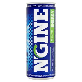 N'Gine Mojito Energy Gazowany napój energetyzujący 250 ml