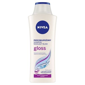 NIVEA Gloss Przeciwłupieżowy szampon nadający blask 400 ml