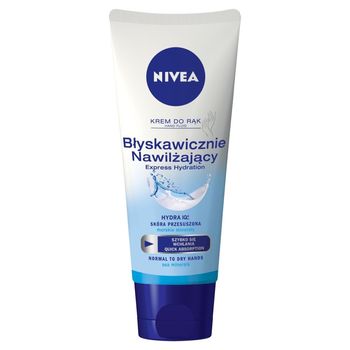 NIVEA Krem do rąk błyskawicznie nawilżający skóra przesuszona 75 ml