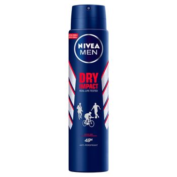 NIVEA MEN Dry Impact Antyperspirant w aerozolu 250 ml