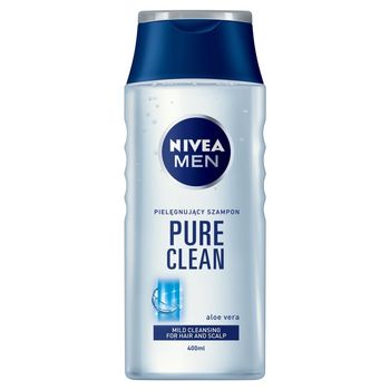 NIVEA MEN Pure Clean Szampon łagodny do włosów normalnych 400 ml