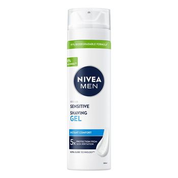 Nivea MEN Sensitive Łagodzący żel do golenia 200 ml