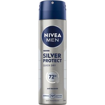 Nivea MEN Silver Protect Antyperspirant W Spray'u 150 ml