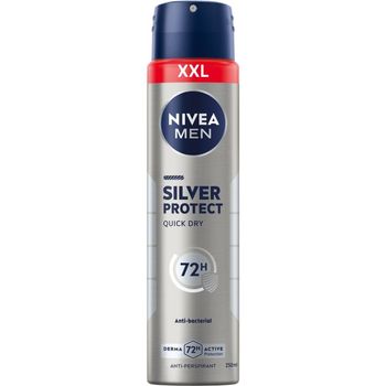 Nivea MEN Silver Protect Antyperspirant W Spray'u 250 ml