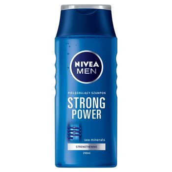 NIVEA MEN Strong Power Szampon wzmacniający włosy normalne 250 ml