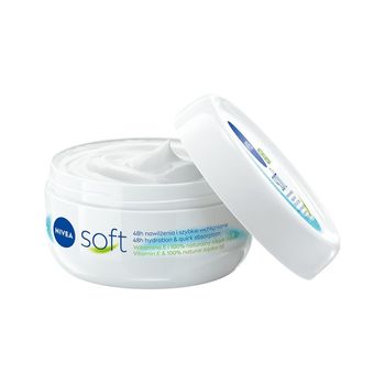 Nivea Soft Krem uniwersalny intensywnie nawilżający do ciała, twarzy i rąk 200 ml