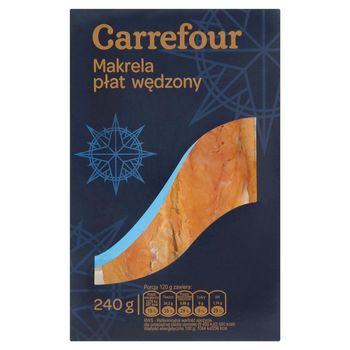 Carrefour Makrela płat wędzony 240 g