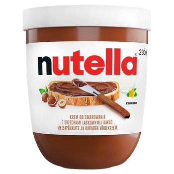 Nutella Krem do smarowania z orzechami laskowymi i kakao 230 g