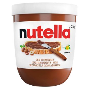 Nutella Krem do smarowania z orzechami laskowymi i kakao 230 g