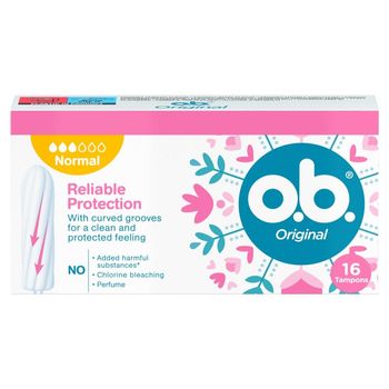 O.B. Original Normal Tampony 16 sztuk