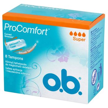 O.B. ProComfort Super Tampony 8 sztuk