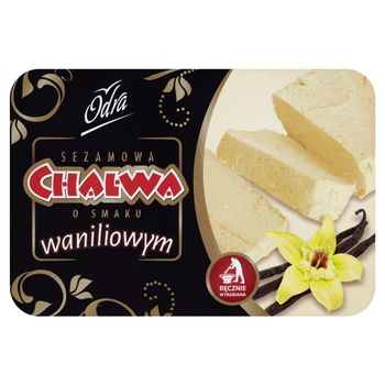 Odra Chałwa sezamowa o smaku waniliowym 250 g