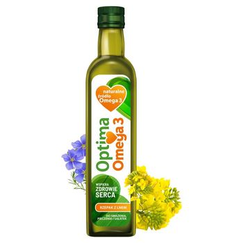 Optima Omega 3 Olej rzepakowy z olejem lnianym 500 ml