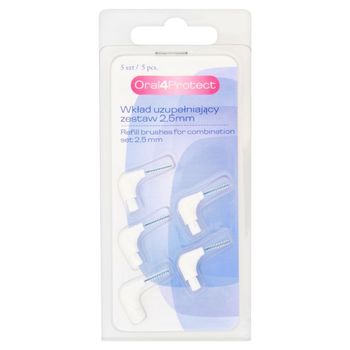 Oral4Protect Wkład uzupełniający zestaw 2,5 mm 5 sztuk