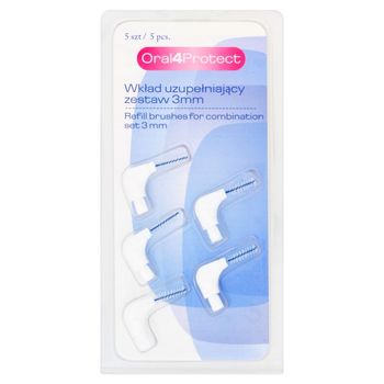 Oral4Protect Wkład uzupełniający zestaw 3 mm 5 sztuk
