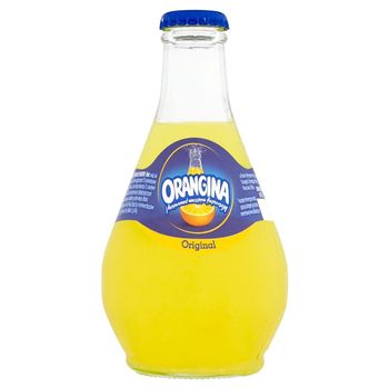 Orangina Original Napój gazowany o smaku pomarańczowym 0,25 l