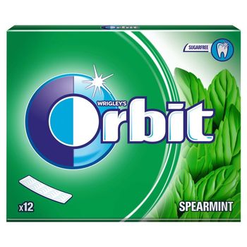 Orbit Spearmint Guma do żucia bez cukru 31 g (12 listków)