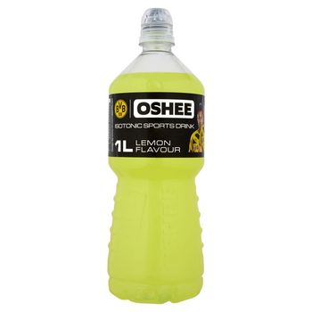 Oshee Lemon Napój izotoniczny niegazowany o smaku cytrynowym 1 l