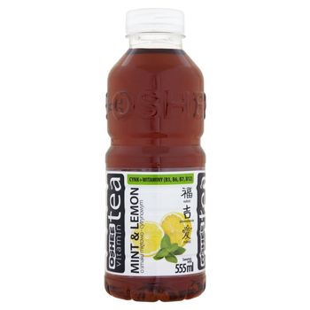 Oshee Vitamin Tea Mint & Lemon Niegazowany napój herbaciany o smaku miętowo-cytrynowym 555 ml