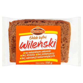 Oskroba Chleb żytni wileński 330 g