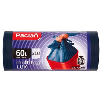Paclan multitop Lux Worki na śmieci 60 l 16 sztuk