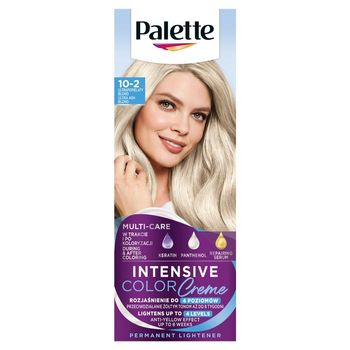 Palette Intensive Color Creme Farba do włosów w kremie rozjaśniacz 10-2 (A10) ultrapopielaty blond