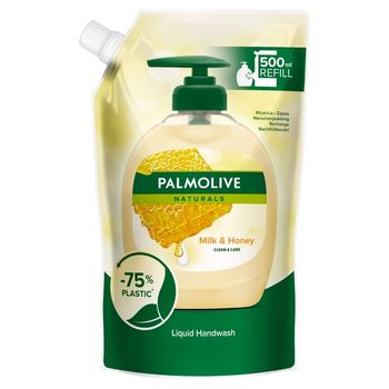 Palmolive Naturals Milk & Honey Mydło w płynie do rąk zapas 500 ml