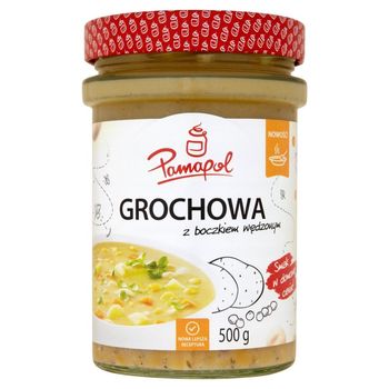 Pamapol Grochowa z boczkiem wędzonym 500 g