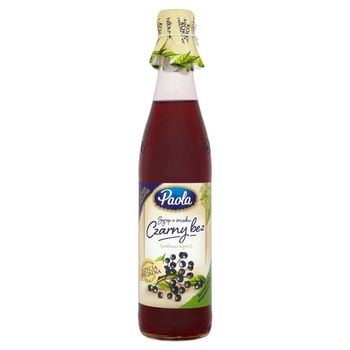Paola Syrop o smaku czarny bez 430 ml