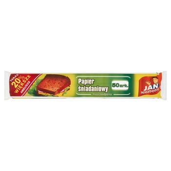 PAPIER SNIADANIOWY 50ARK JAN NIEZBE