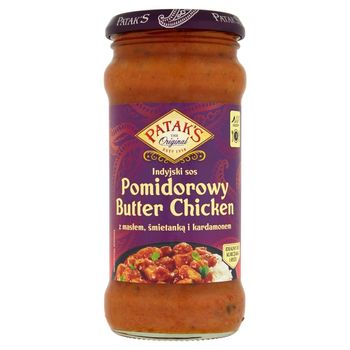 Patak's Indyjski sos pomidorowy Butter Chicken z masłem śmietanką i kardamonem 350 g