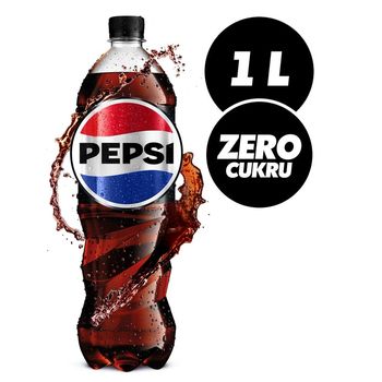 Pepsi-Cola Zero cukru Napój gazowany 1 l