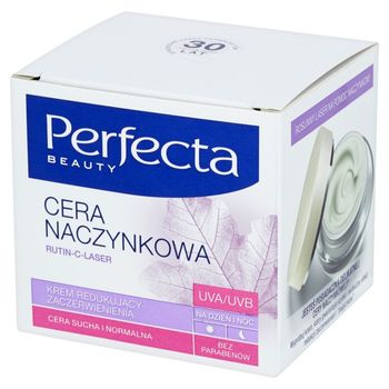 Perfecta Beauty Cera Naczynkowa Krem redukujący zaczerwienienia na dzień i noc 50 ml