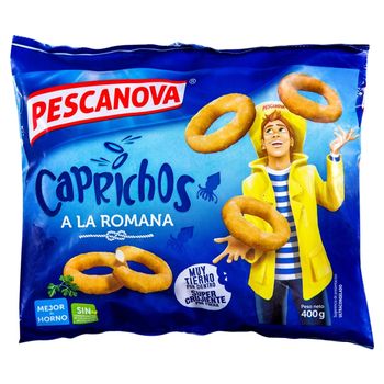 Pescanova Morski Kaprys Formowane krążki z kałamarnicy 400 g