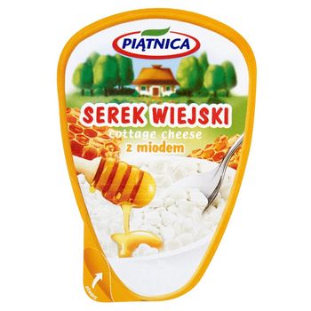 Piątnica Serek wiejski z miodem 150 g
