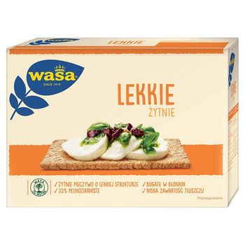 PIECZYWO WASA 140g LEKKIE ZYTNIE