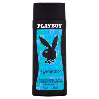 Playboy #Generation 2 w 1 Żel pod prysznic i szampon 400 ml