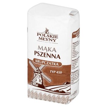 Polskie Młyny Mąka pszenna krupczatka typ 450 1 kg