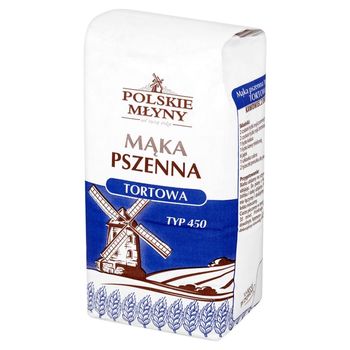Polskie Młyny Mąka pszenna tortowa typ 450 1 kg