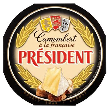 Président Camembert Ser pełnotłusty 170 g