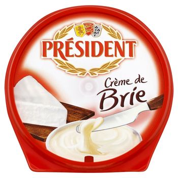 Président Crème de Brie Ser topiony 150 g