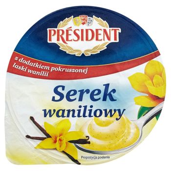 Président Serek waniliowy 200 g