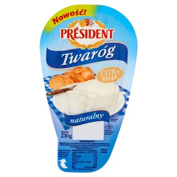 Président Twaróg naturalny 230 g