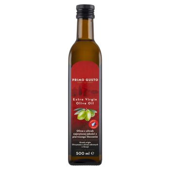 Primo Gusto Oliwa z oliwek najwyższej jakości z pierwszego tłoczenia 500 ml