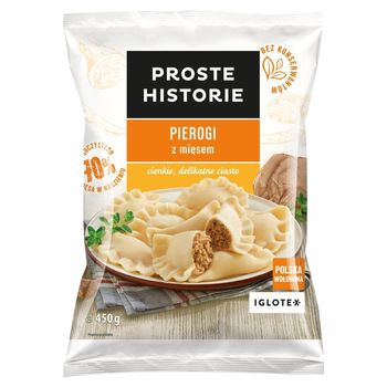 Proste Historie Pierogi z mięsem 450 g